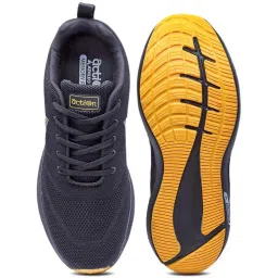 Action Men's Black Running Shoes image 3