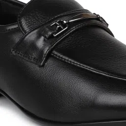 Privo by Inc.5 Men's Black Formal Loafers image 4