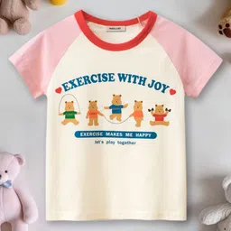 INCLUD Girls Printed Extended Sleeves T-shirt image 3