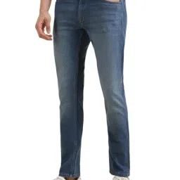 Allen Solly Blue Slim fit Solid Jeans image 3