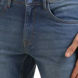 Allen Solly Blue Slim fit Solid Jeans image 4