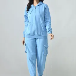 BAESD Women Hoodie Cargo Style High-Rise Tracksuit Set-picture-11
