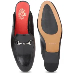 Atesber by Inc.5 Men's Black Mule Shoes image 3