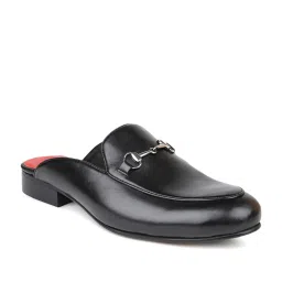 Atesber by Inc.5 Men's Black Mule Shoes image 2