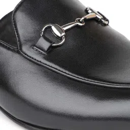 Atesber by Inc.5 Men's Black Mule Shoes image 4