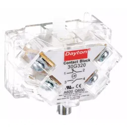 DAYTON 30 mm Contact Block Operator, 30G320 image 3