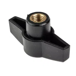 RS PRO Black Wing Clamping Knob M10 Threaded Through Hole, 169373-picture-43