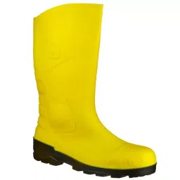 Dunlop Yellow Steel Toe Capped Unisex Safety Boots, UK 3, EU 35, H142211-picture-17