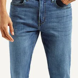 Levis Men Classic Bootcut Mid-Rise Light Fade Stretchable Jeans image 4