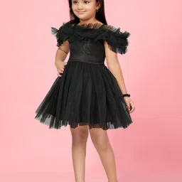 BAESD Net Fit & Flare Dress image 4