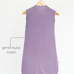 Cocoon Care Bamboo Sleeping Bag With Foot Opening for Babies 1-2Y Lilac image 2