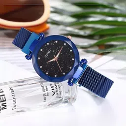 SZN Women Dial & Straps Analogue Watch MGG-BLUE_596 image 2