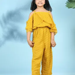 Cutiekins Girls Basic Jumpsuit with Layered image 4