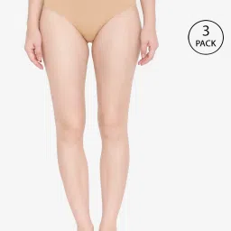 FEELINGS Assorted Cotton Hipster Panty (Pack Of 3) image 1