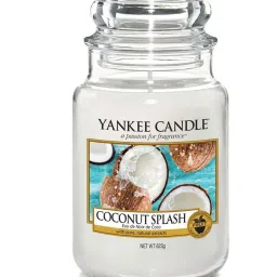 Yankee Candle White Classic Large Jar Soft Blanket Scented Candle image 1