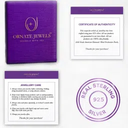 Ornate Jewels 92.5 Sterling Silver Deer Necklace for Women image 5