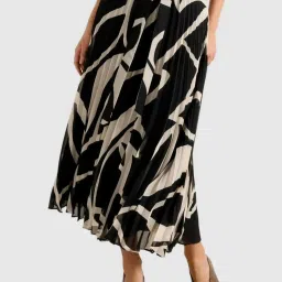 forever new Elsie Belted Pleated Skirt image 1