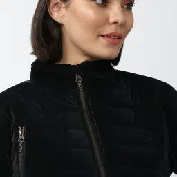 Forever 21 Black Regular Fit Jacket image 5