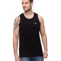Giordano Black Cotton Comfort Fit T-Shirt-image-50