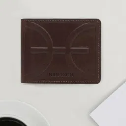 Hidesign Tan TIMBUKTOO W2 Textured Medium Leather Bi Fold Wallet image 1
