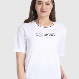 Global Republic White Graphic Print T Shirt-image-27