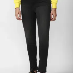 FOREVER 21 WOMEN MID WAIST SKINNY  FIT ANKLE LENGTH JEANS-image-15