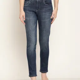Cantabil Blue Regular Fit Mid Rise Jeans-picture-20