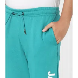 Jack & Jones Junior Blue Solid Trackpants image 5