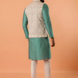 KISAH Printed Woven  Nehru Jackets image 5