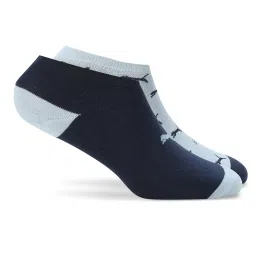 Puma Peacoat & Ballad Blue Logo Socks Large (Pack of 2) image 1