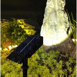 Xergy Black Plastic Led Garden Courtyard Tree Decoration & Floor Spot Flood Lights image 1