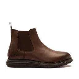 Thomas Crick Men's Teak Brown Chelsea Boots image 1