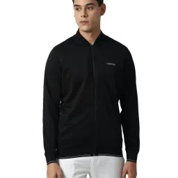 Louis Philippe Black Regular Fit Sweatshirt image 1