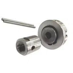 MachEl Lathe Spindle Adapter 3/4 inch (19.05 mm) x 16 TPI to M14 x 1 with 65 mm 4-Jaw Self-Centering Chuck image 2