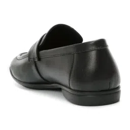 Zoom Shoes Men's Black Formal Loafers image 5