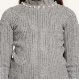 One Friday Kids Grey Regular Fit Jumper image 4