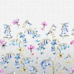 GMF Grey & Blue Cotton 180 TC Bed Sheet Set image 4