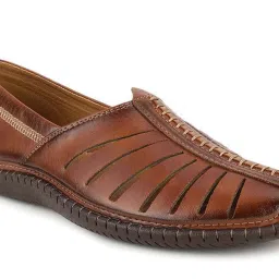 Carlton London Men's Brown Casual Slip-Ons image 4
