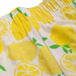 Clt.s Yellow Printed Shorts image 5