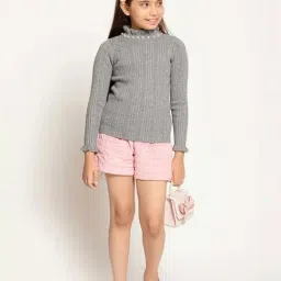 One Friday Kids Grey Regular Fit Jumper image 3