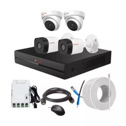 CP PLUS CCTV Combo Kit 2.4 MP Indoor & Outdoor with 4 Channel DVR, 2 Dome 2 Bullet Camera, 4 Channel SMPS, 70 m Copper Cable & Connectors-picture-29