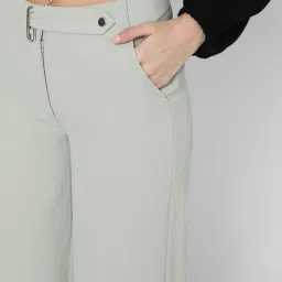 Vero Moda Desert Sage Flared Fit Pants image 5