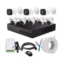 CP PLUS CCTV Combo Kit 2.4 MP Indoor & Outdoor with 8 Channel DVR, 5 Dome 3 Bullet Camera, 8 Channel SMPS, 70 m Copper Cable & Connectors-picture-37