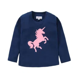 Nite Flite Kids Printed Navy Top with Pyjamas image 3