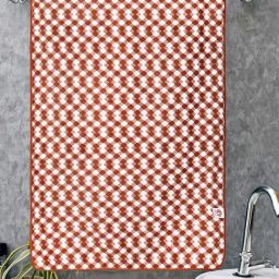 Romee Brown Microfibre Printed Bath Towels-picture-12