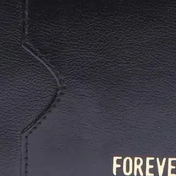 Forever 21 Black Casual PU Bi-Fold Wallet for Men image 4