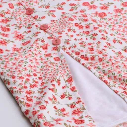 Marie Claire White Printed A-Line Midi Skirt image 5