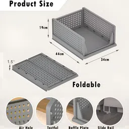 RUBOXA Grey 12 Pieces Storage Wardrobe Organisers image 4