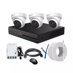 CP PLUS CCTV Combo Kit 2.4 MP Indoor & Outdoor with 4 Channel DVR, 3 Dome Camera, 4 Channel SMPS, 70 m Copper Cable & Connectors-picture-44