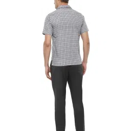 Van Heusen Grey & Black Regular Fit Pyjama Set image 2